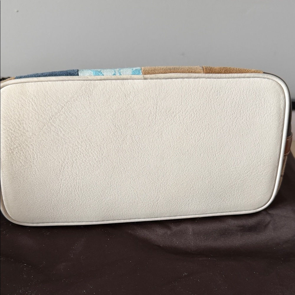 Patchwork Leather Shoulder Bag Coach! - image 2